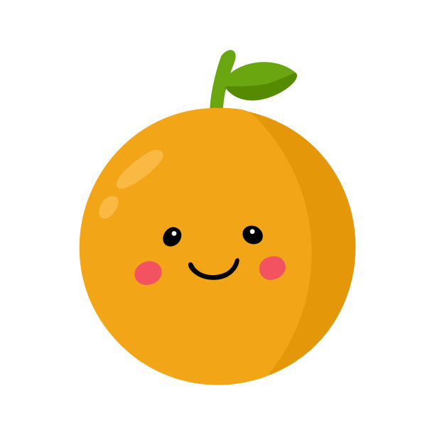 橙子卡通表情