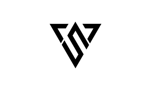 v字logo