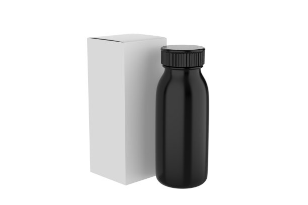 透明塑料瓶效果图样机