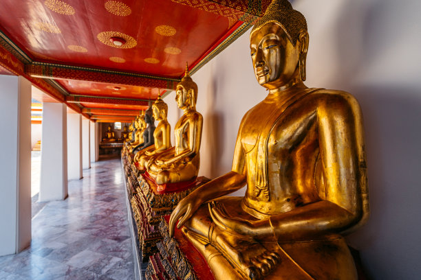 曼谷卧佛寺,泰国文化,僧院