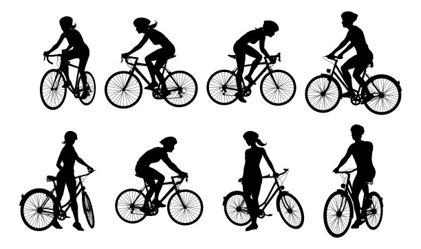 名牌越野自行车logo 标志