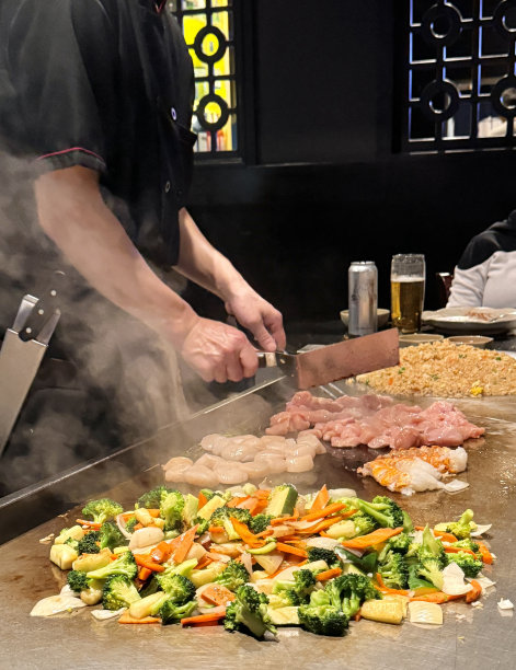 铁板鸡肉炒饭