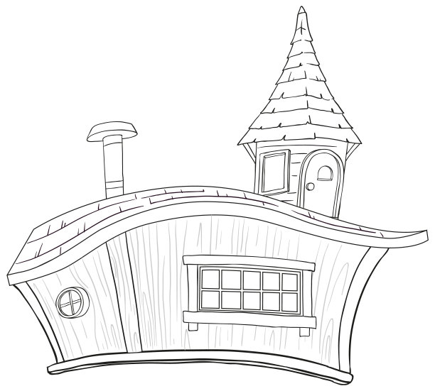 童话世界屋顶设计