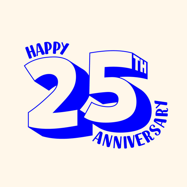 25周年logo