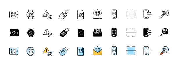 手账贴纸图案logo