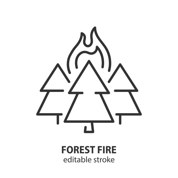 森林防火警示牌