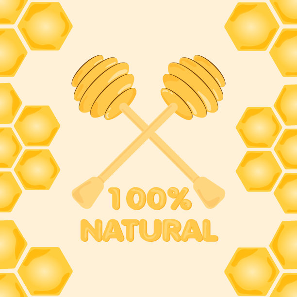 蜂蜜产品标签设计
