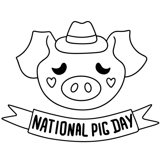 猪肉字体设计