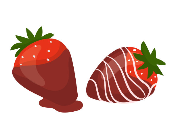 水果口味插画