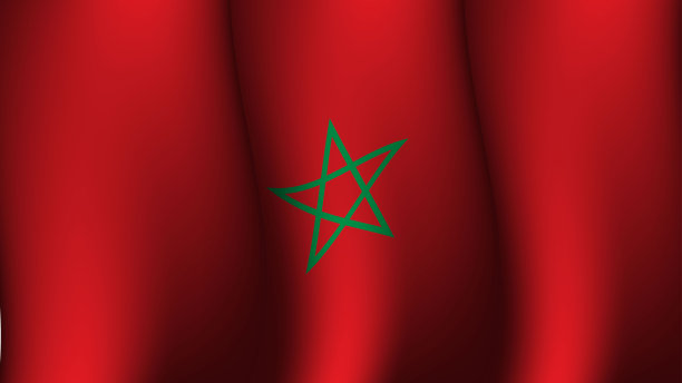非洲摩洛哥旅游海报