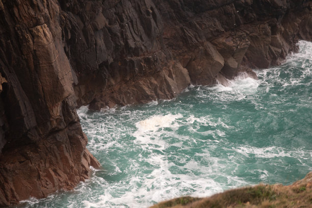 浪花海浪灯塔太阳船舶