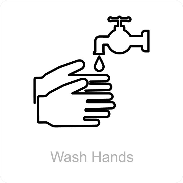 洗手,矢量,卫生