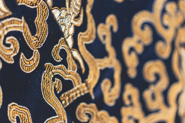 绸缎锦缎丝绸传统纹样