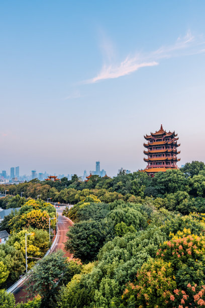 湖北武汉黄鹤楼旅游