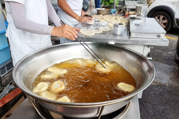 中国传统美食早餐油条