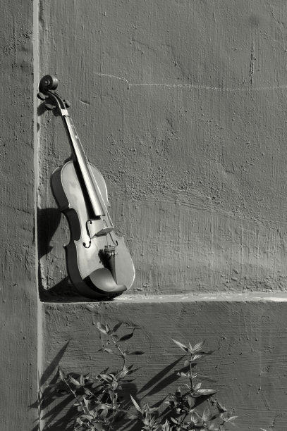 吉他小提琴墙