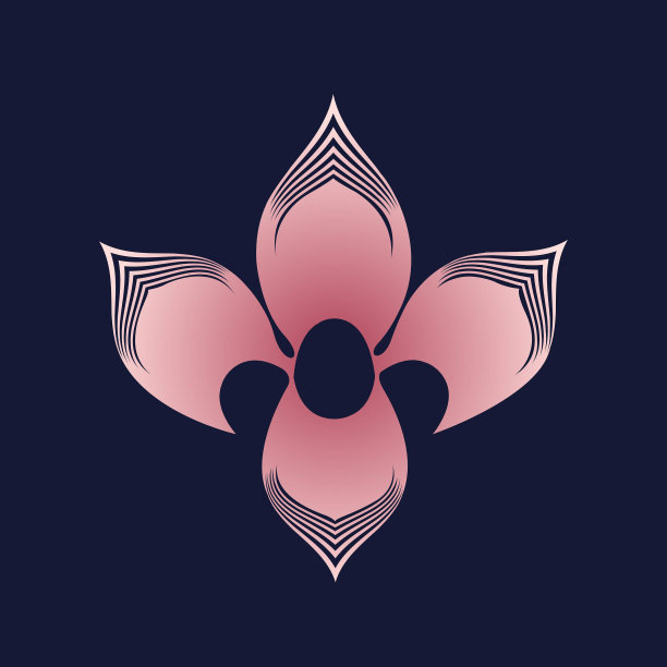 君子兰logo