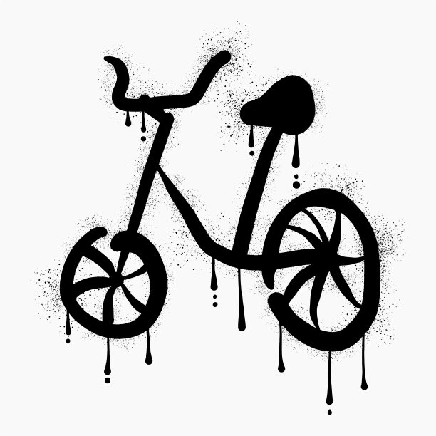 自行车喷漆