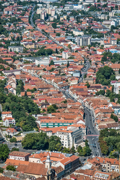 罗马尼亚中世纪古城布拉索夫