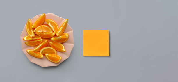 橙汁招贴画