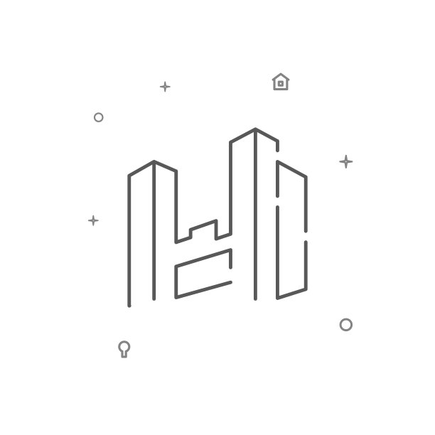 未来城市logo标志设计