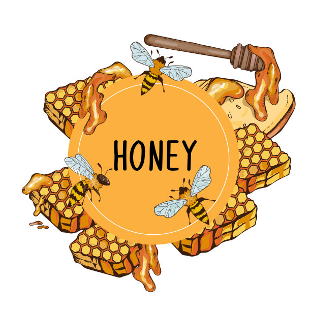 蜂蜜面膜海报