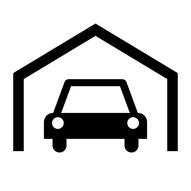 车位停车汽车logo