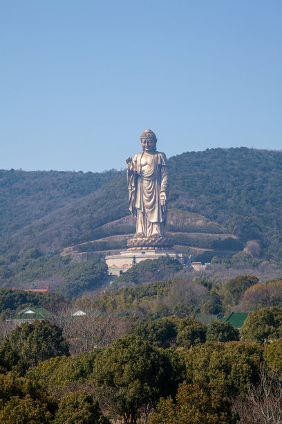 巨型莲花雕塑