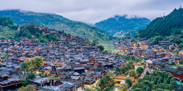 中国风山水贵阳印象