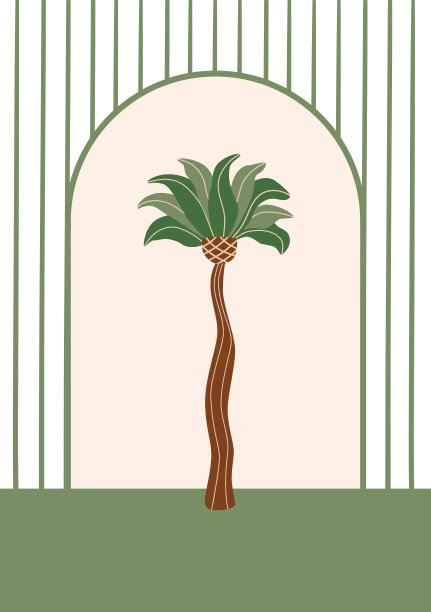 棕榈树无框画