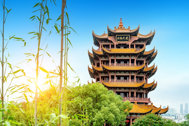 亭台楼阁,湖北省,武汉
