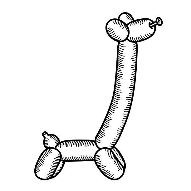 长颈鹿简笔画