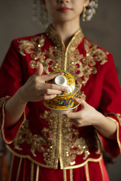 中国风红色中式婚礼设计
