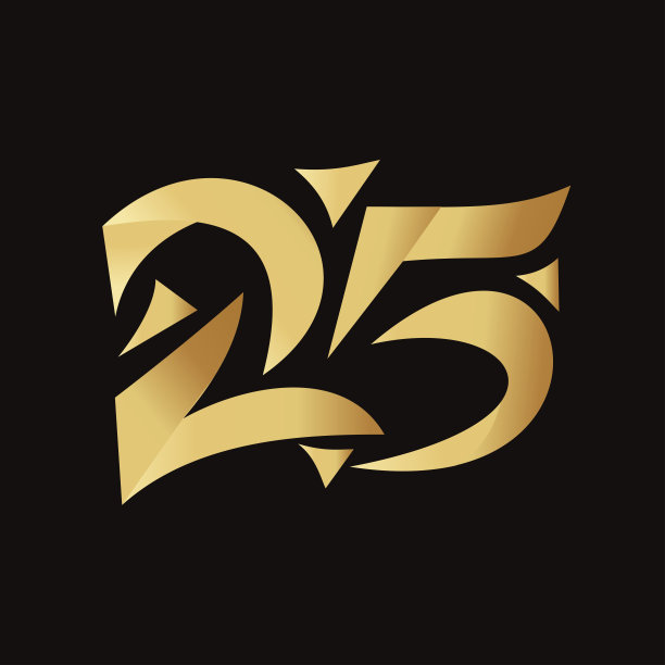 25周年logo