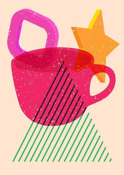 咖啡合成海报设计素材