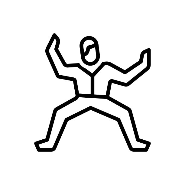 跆拳道标志,武术logo