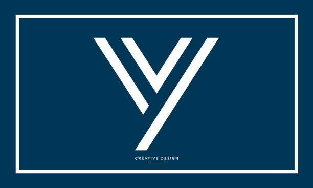 y字母logo,v字母logo