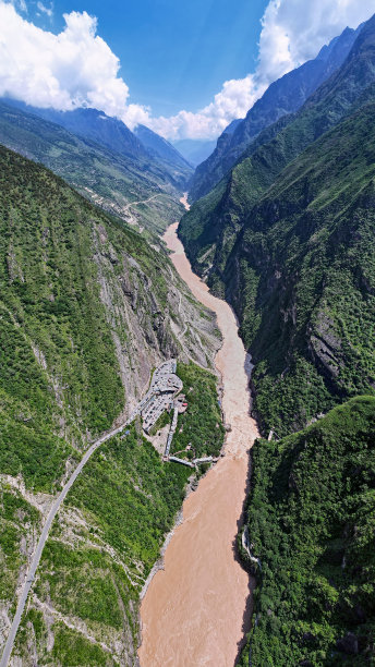 虎跳峡风光壁纸