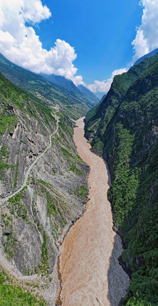 虎跳峡风光壁纸