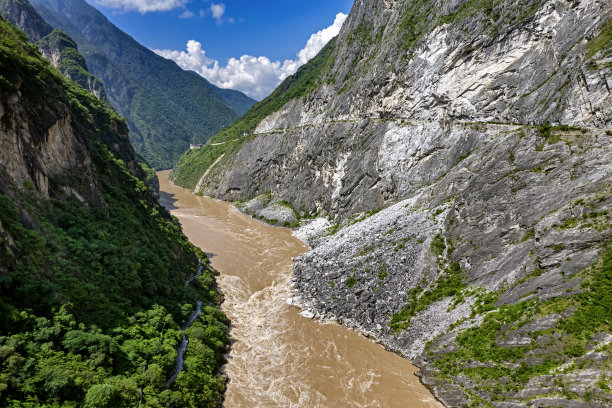 虎跳峡风光壁纸