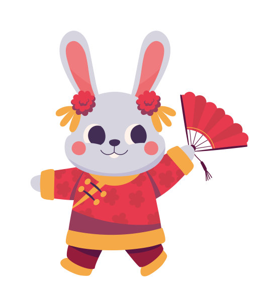 春节新年兔子
