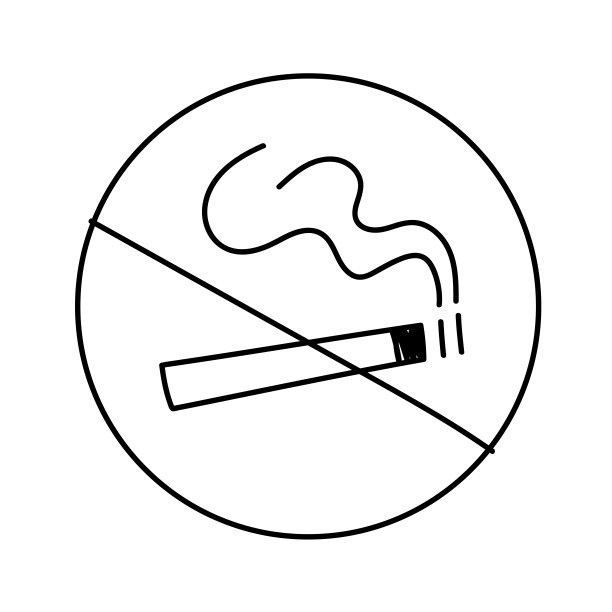 禁止触摸 禁止吸烟 禁止标识牌