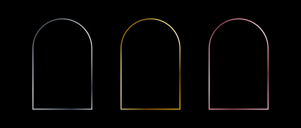 白银建筑线稿矢量