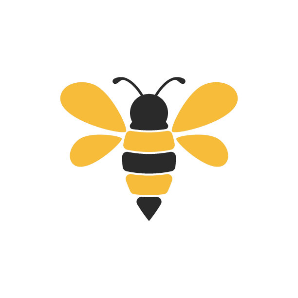 水滴蜜蜂logo