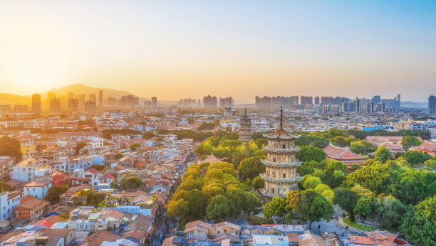 泉州天际线泉州景点