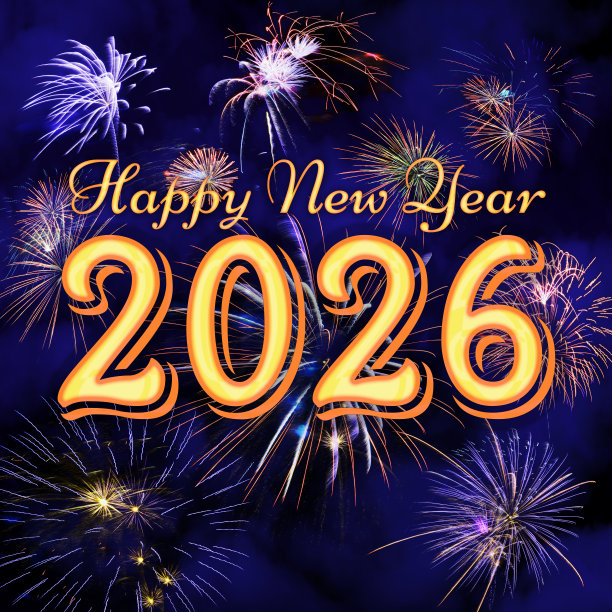 2026新年好字体设计