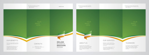 爱尔兰旅游宣传插画