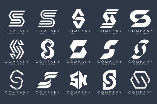 字母s投资理财金融logo设计