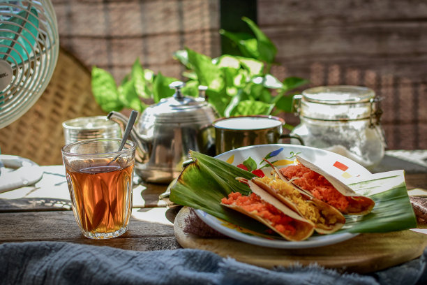 膳食,煮熟,泰国食品