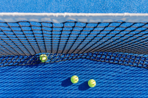 网球比赛蓝色背景
